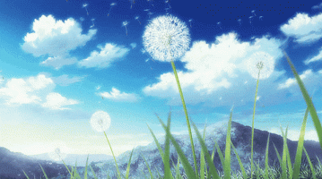 anime-dandelion-flowers-dc5zyccnpjwn5e6v.gif