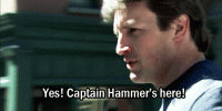 captain hammer's here.gif